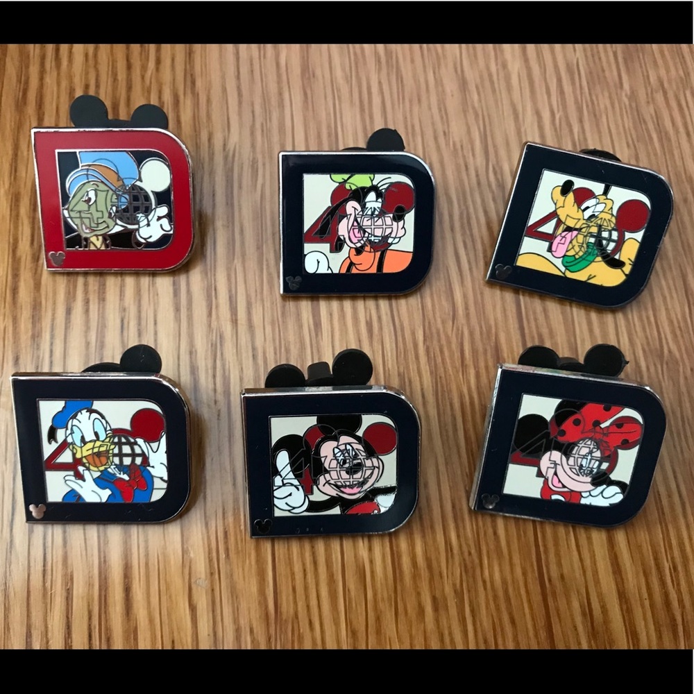 Disney Hidden Mickey Pin Lot